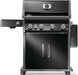 Napoleon Napoleon Rogue PRO 525 Gas Grill with Infrared Side Burner - Black Freestanding Gas Grill