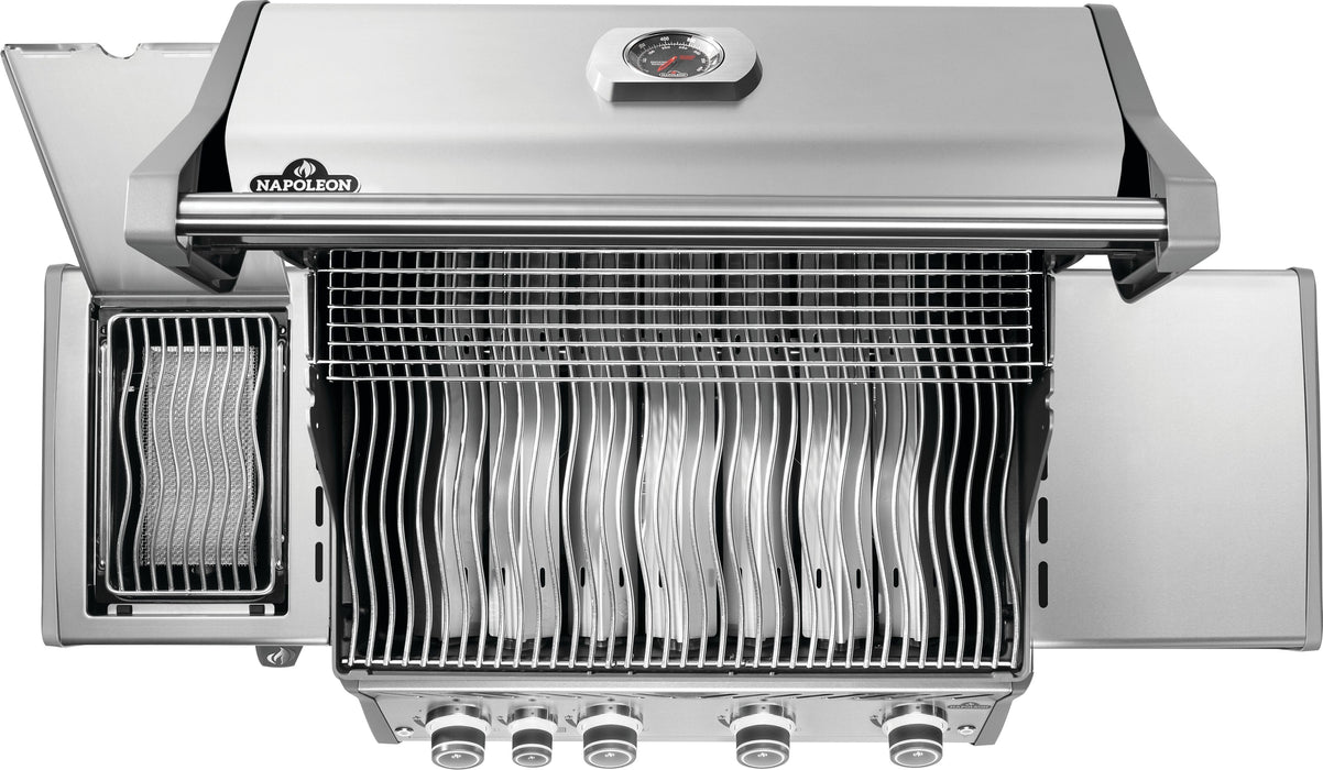 Napoleon Napoleon Rogue PRO 525 Gas Grill with Infrared Side Burner Freestanding Gas Grill
