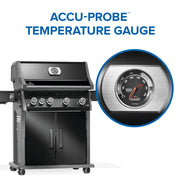 Napoleon Napoleon Rogue PRO 525 SIB Gas Grill, Black Freestanding Gas Grill