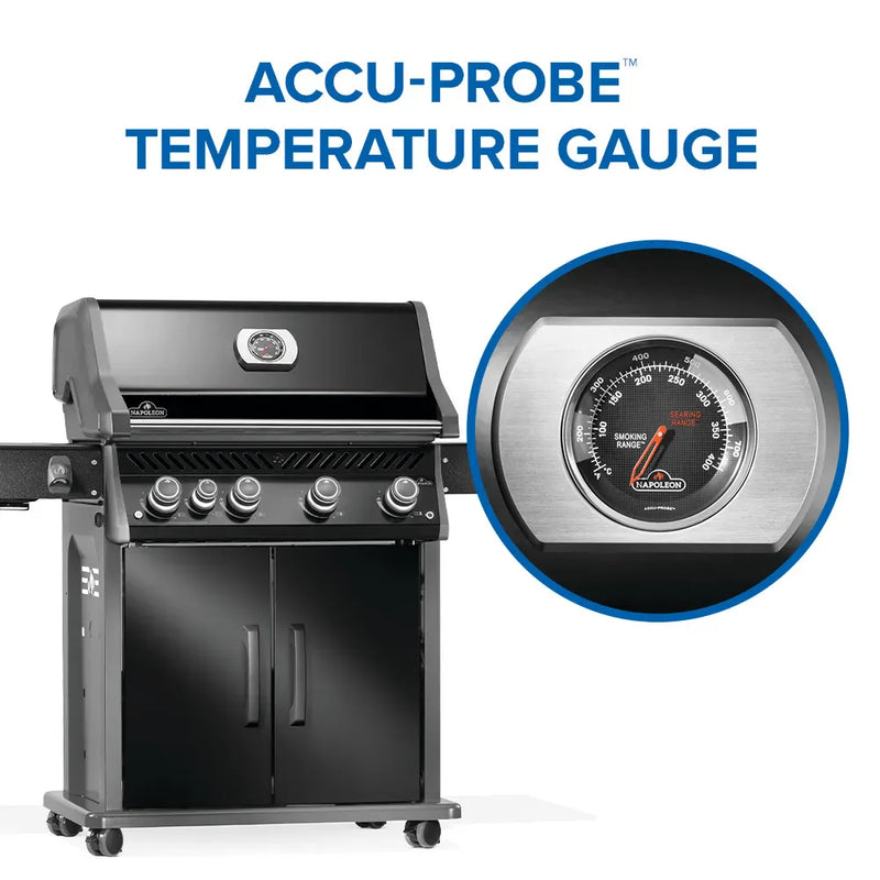 Napoleon Napoleon Rogue PRO 525 SIB Gas Grill, Black Freestanding Gas Grill