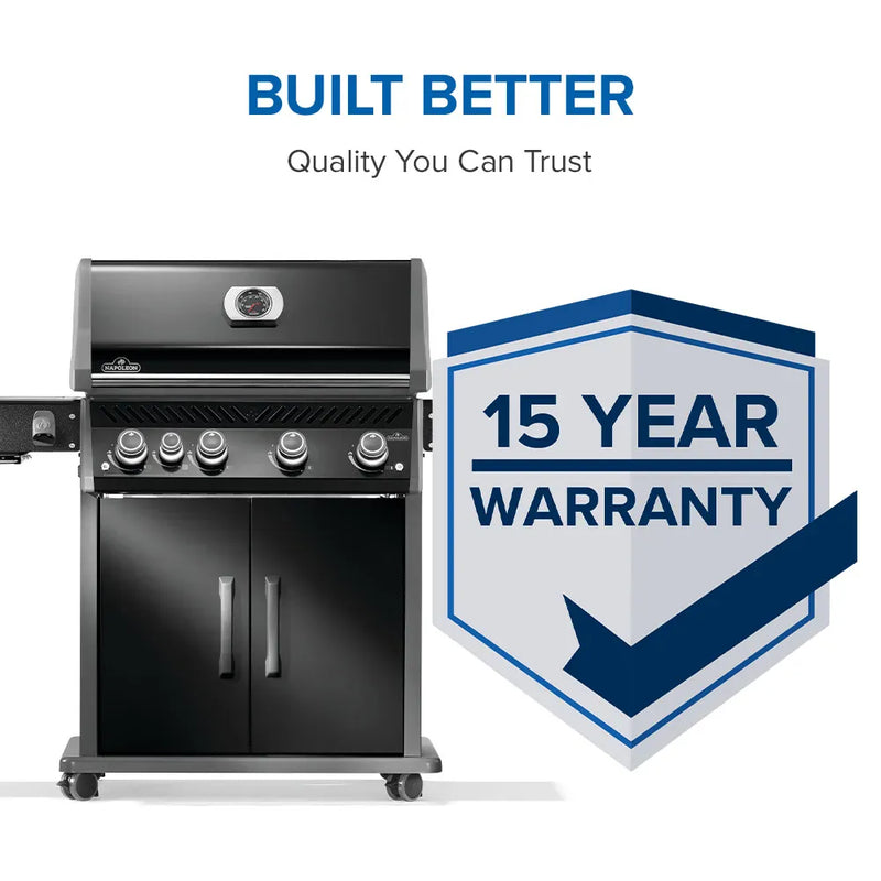 Napoleon Napoleon Rogue PRO 525 SIB Gas Grill, Black Freestanding Gas Grill
