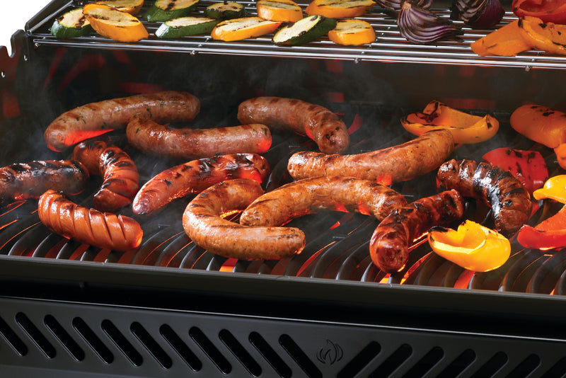 Napoleon Napoleon Rogue PRO 625 Gas Grill with Infrared Side Burner - Black Freestanding Gas Grill