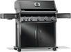 Napoleon Napoleon Rogue PRO 625 Gas Grill with Infrared Side Burner - Black Freestanding Gas Grill