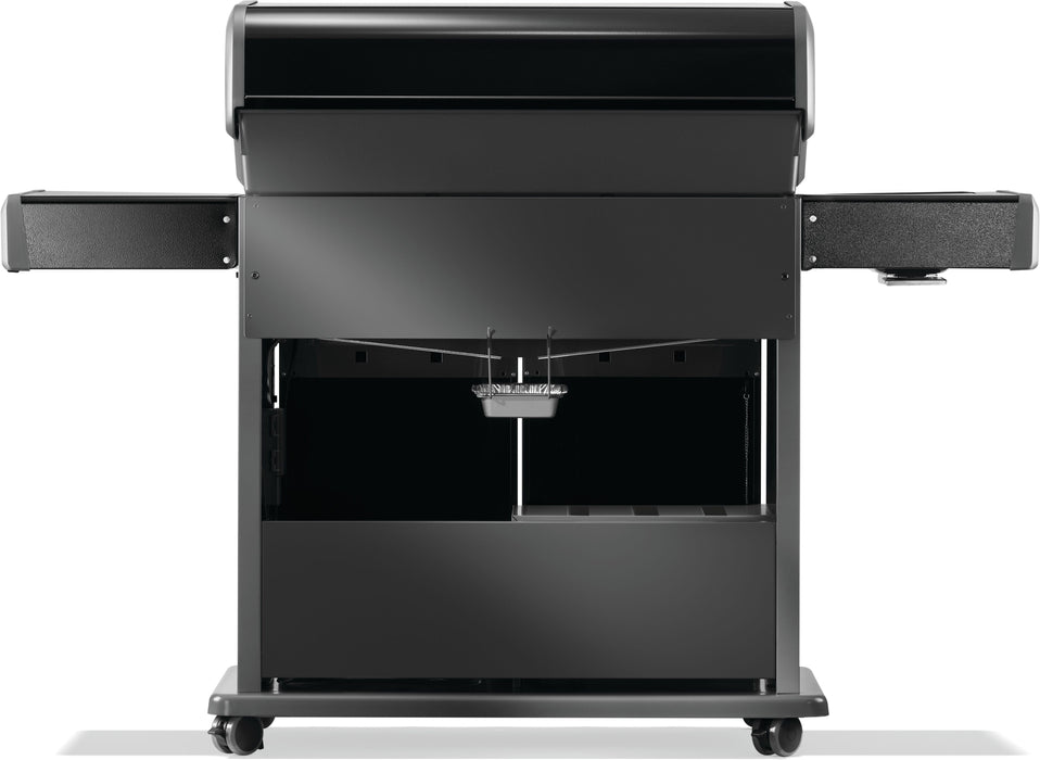 Napoleon Napoleon Rogue PRO 625 Gas Grill with Infrared Side Burner - Black Freestanding Gas Grill