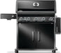 Napoleon Napoleon Rogue PRO 625 Gas Grill with Infrared Side Burner - Black Freestanding Gas Grill