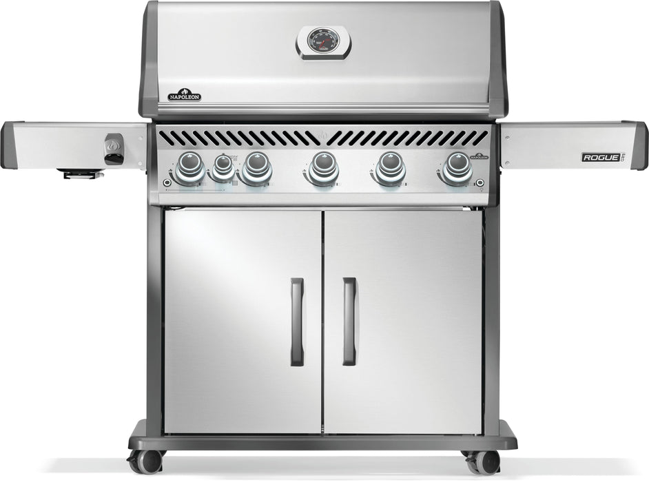 Napoleon Napoleon Rogue PRO 625 Gas Grill with Infrared Side Burner Freestanding Gas Grill