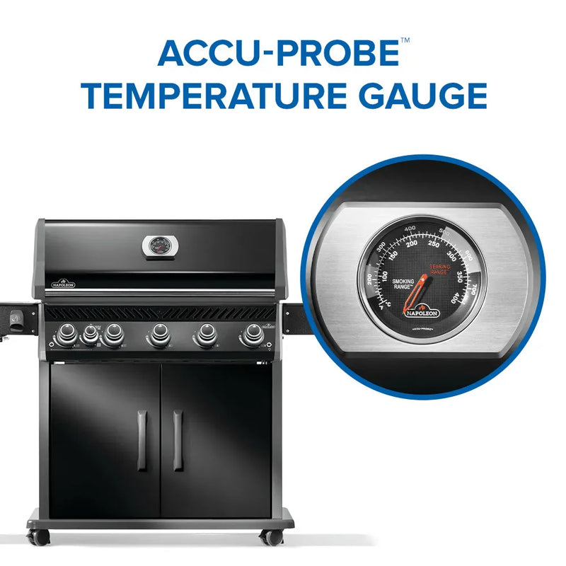 Napoleon Napoleon Rogue PRO 625 SIB Gas Grill, Black Freestanding Gas Grill