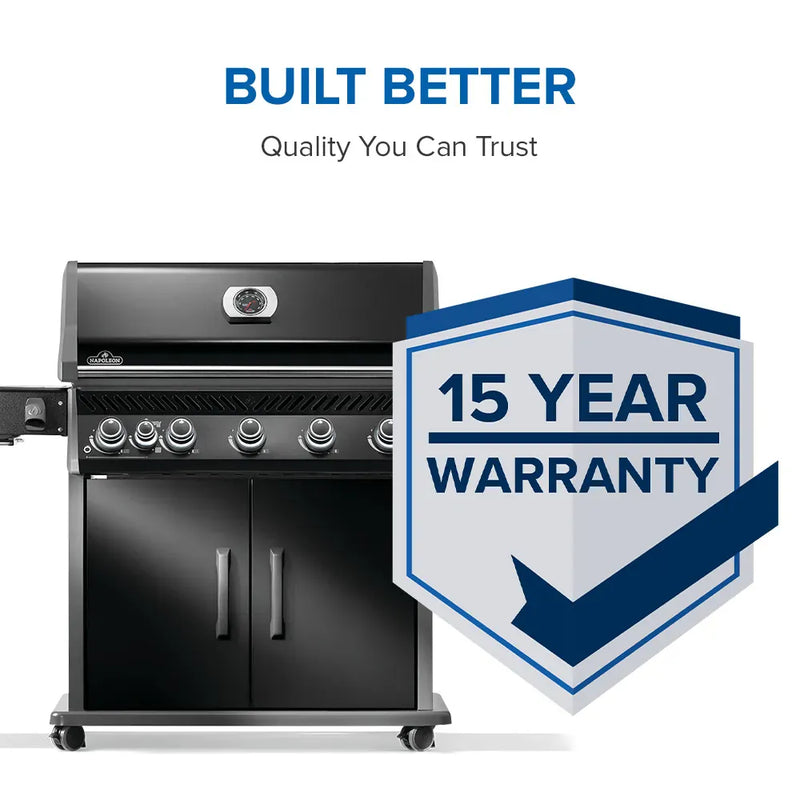 Napoleon Napoleon Rogue PRO 625 SIB Gas Grill, Black Freestanding Gas Grill