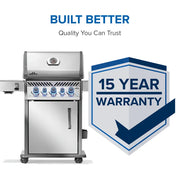 Napoleon Napoleon Rogue PRO-S 425 RSIB Gas Grill, Stainless Steel Freestanding Gas Grill