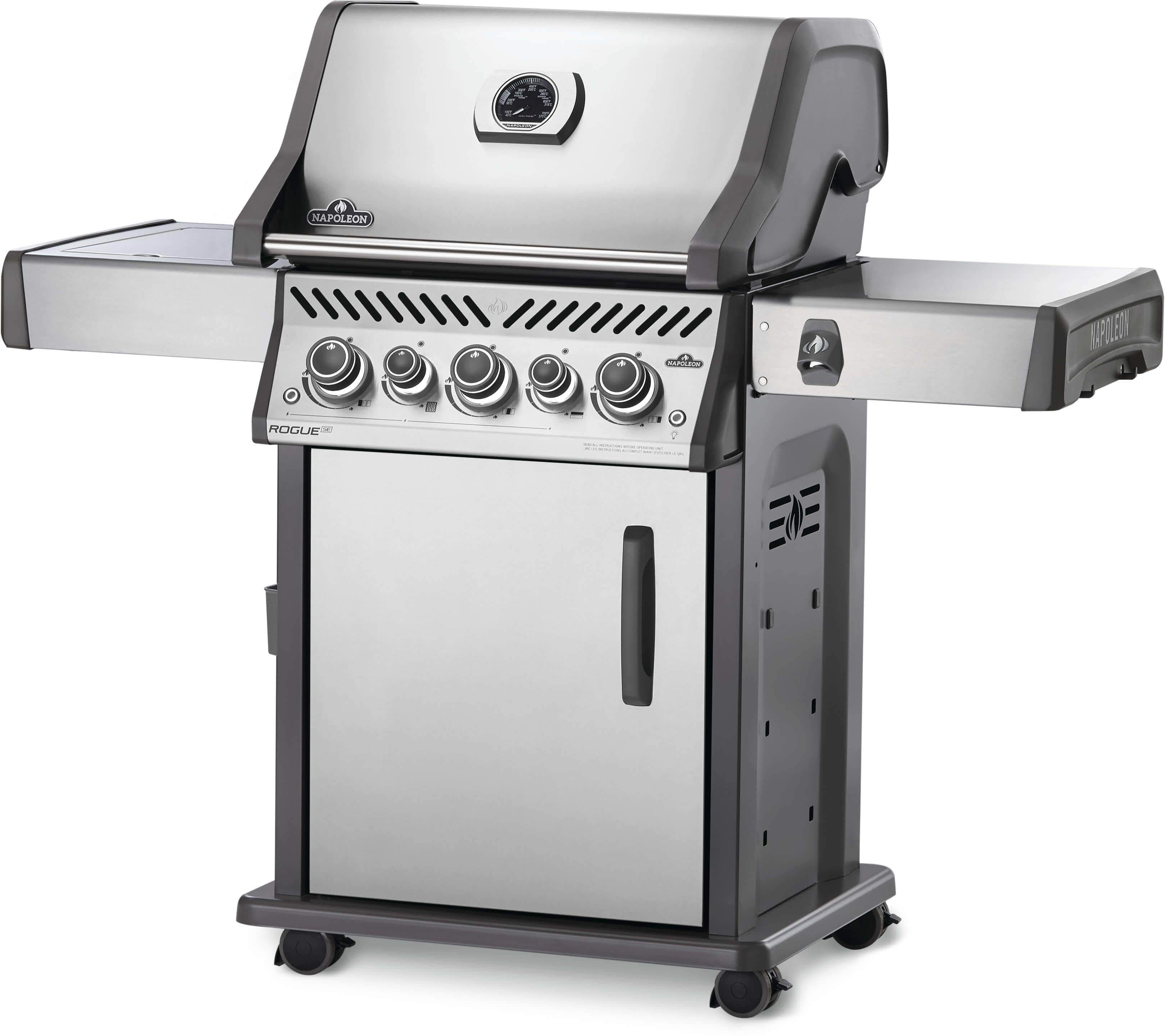 Napoleon Napoleon Rogue SE 425 RSIB 3-Burner BBQ with Infrared Side & Rear Burners RSE425RSIB-1 Freestanding Gas Grill