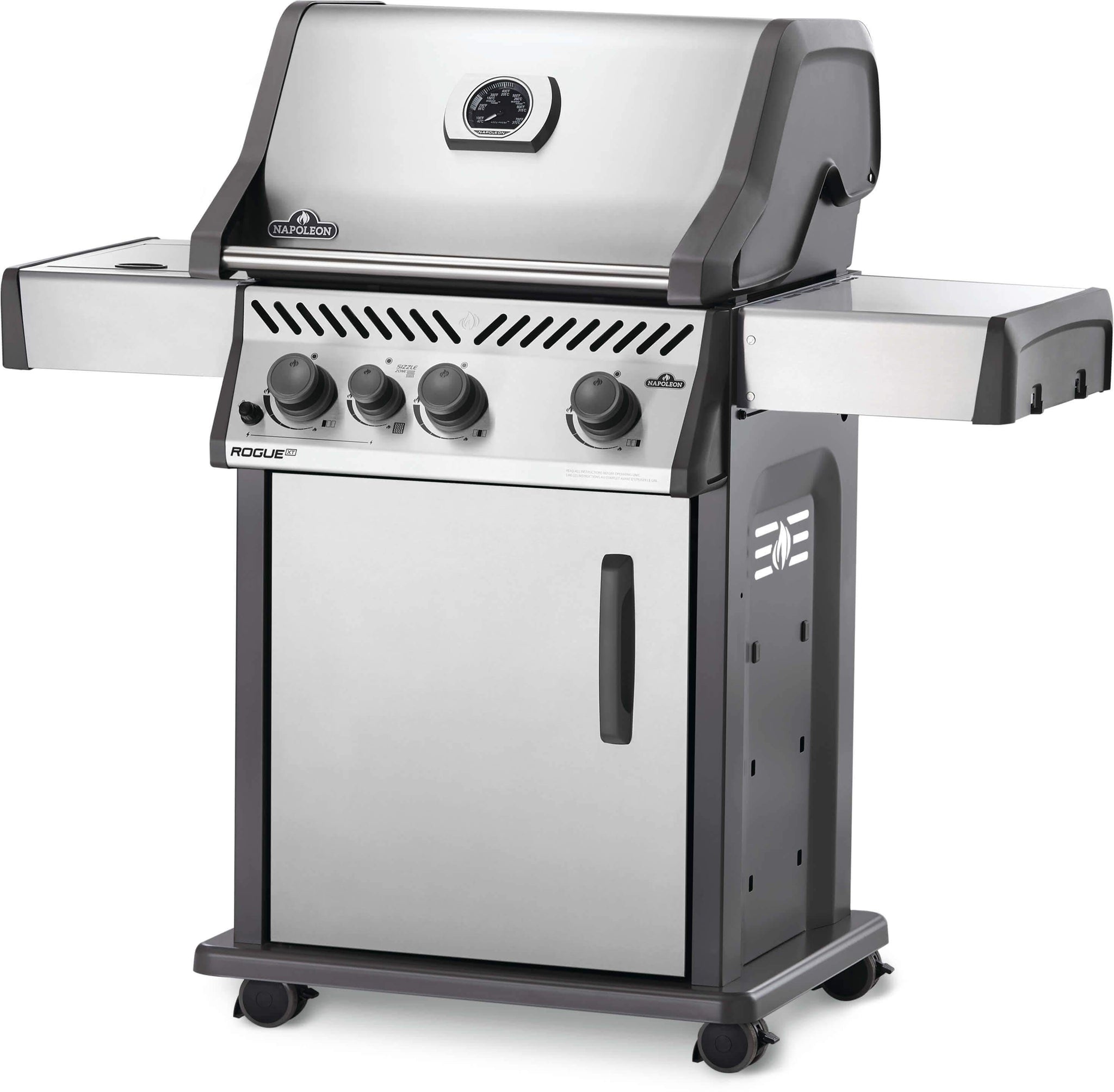 Napoleon Napoleon Rogue XT 425 SIB 3-Burner BBQ with Infrared Side Burner RXT425SIB-1 Freestanding Gas Grill