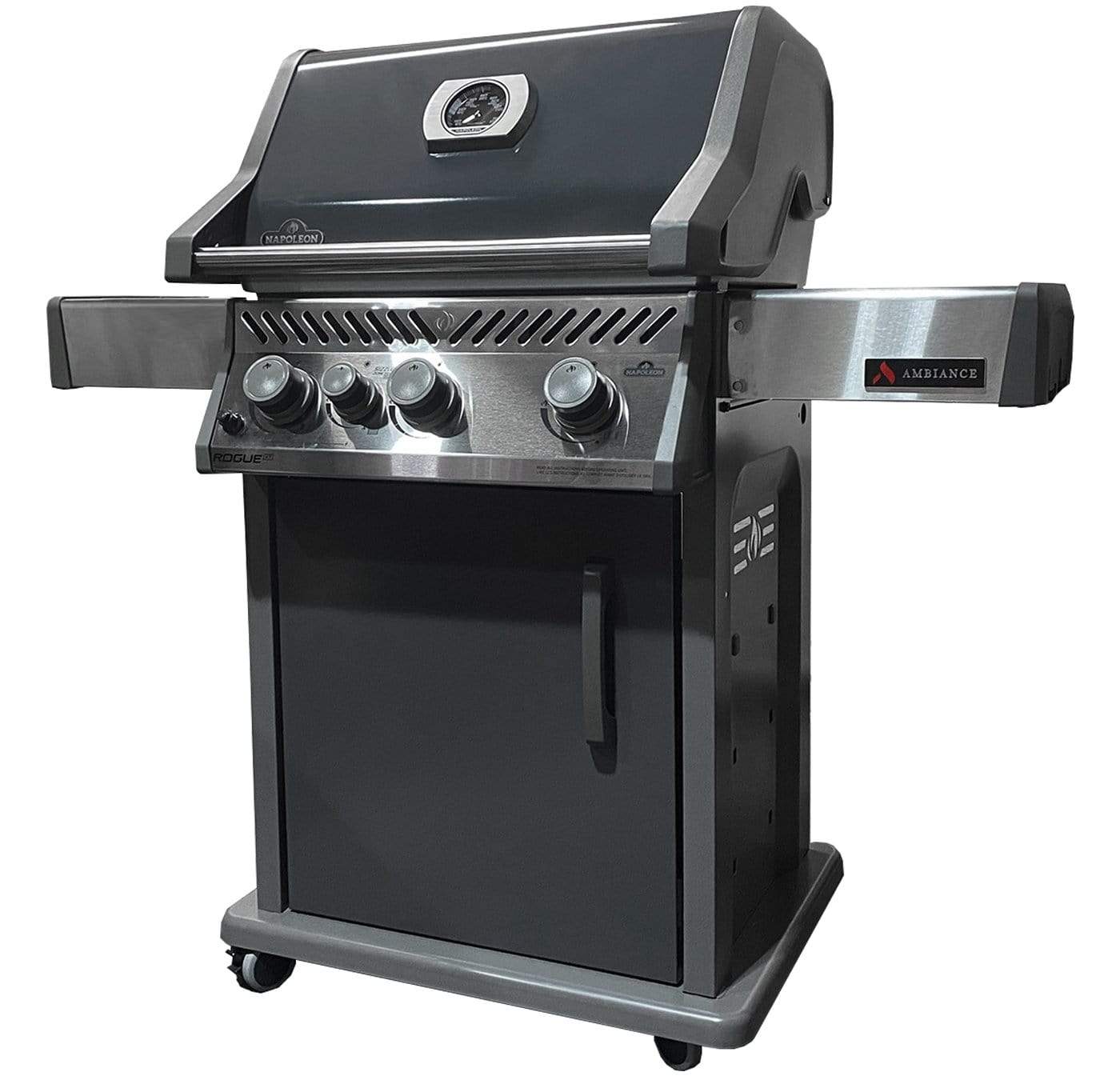 Napoleon Napoleon Rogue XT 425 SIB Ambiance Special Edition BBQ with Infrared Side Burner RXT425SIB-1-AMB Freestanding Gas Grill