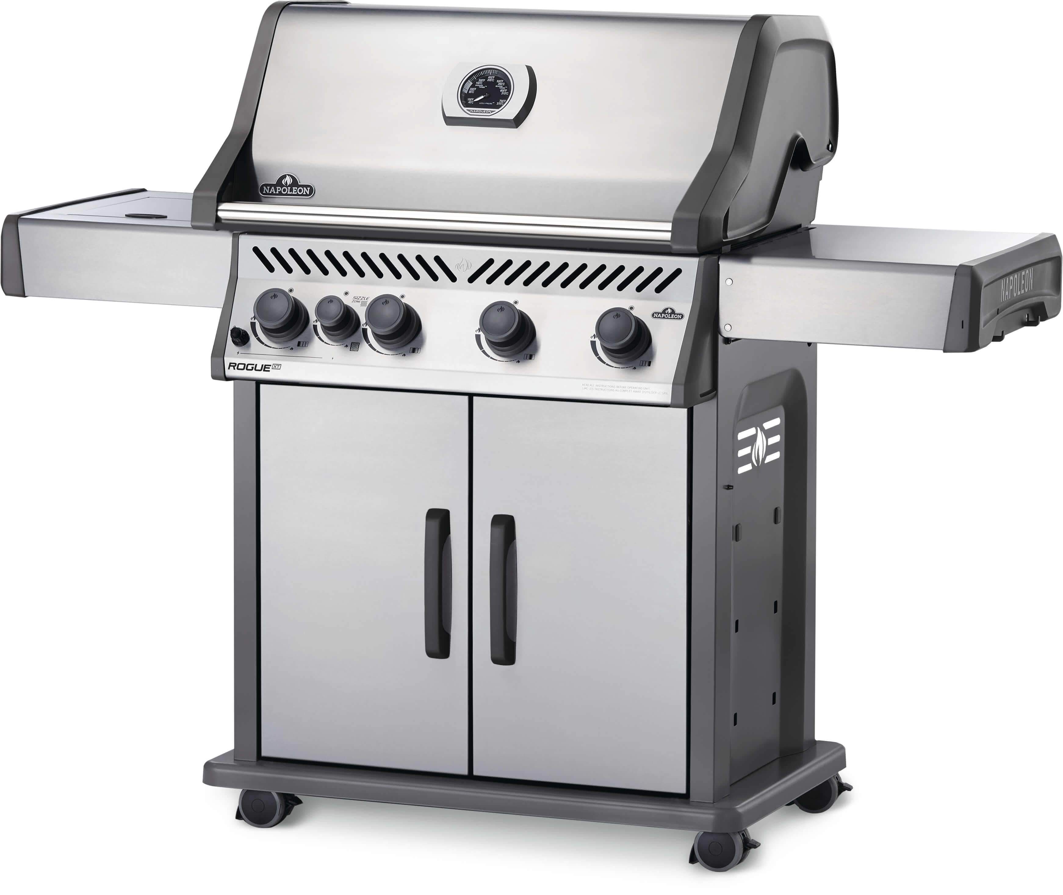 Napoleon Napoleon Rogue XT 525 SIB 4-Burner BBQ with Infrared Side Burner RXT525SIB-1 Freestanding Gas Grill