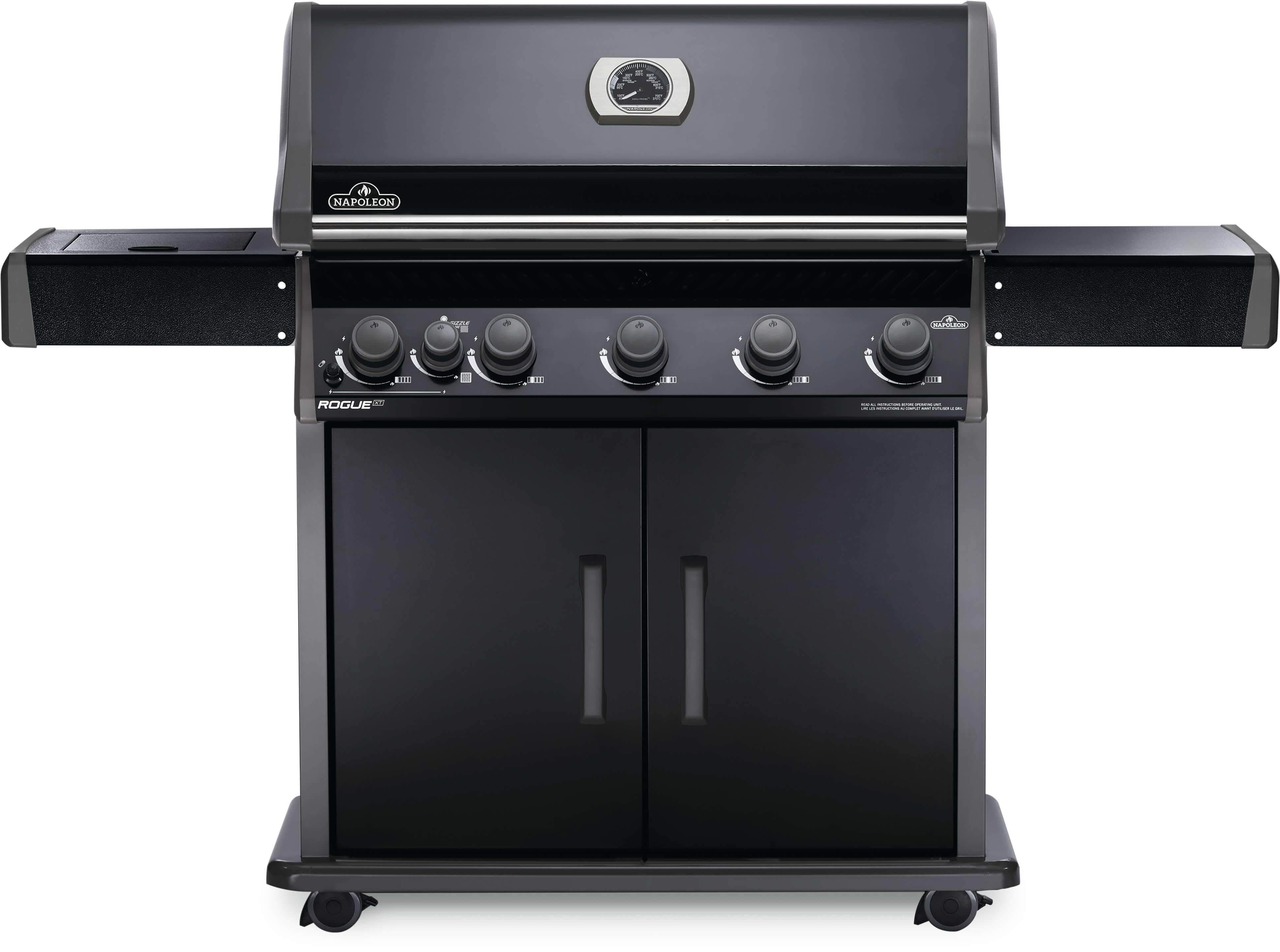 Napoleon Napoleon Rogue XT 625 SIB 5-Burner BBQ with Infrared Side Burner RXT625SIB-1 Propane / Black RXT625SIBPK-1 Freestanding Gas Grill 629162134592