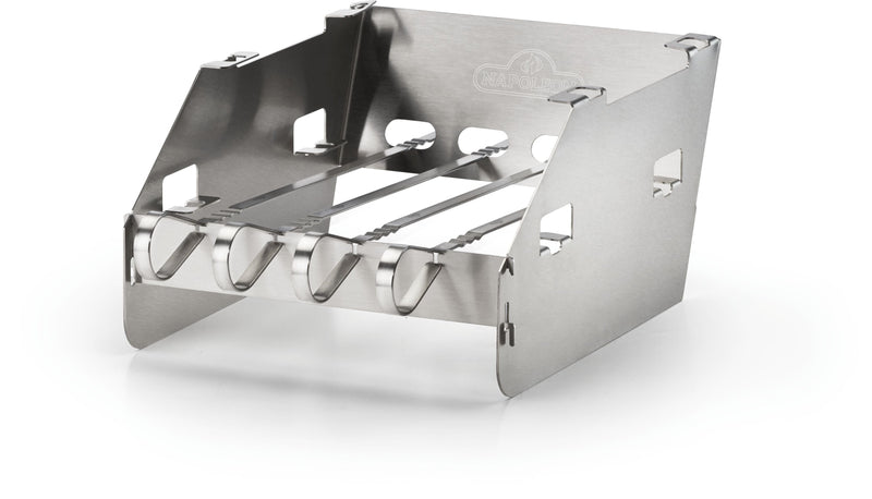 Napoleon Napoleon Sizzle Zone Side Burner Windshield & Skewer Rack 71302 Small 71302 Accessory Skewer 629162713025