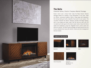 Napoleon Napoleon The Bella Electric Fireplace Media Console Package NEFP26-3120WN NEFP26-3120WN Electric Fireplace Media Console Package 629169080823