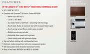 Napoleon Napoleon The Charlotte Electric Fireplace Mantel Package NEFP30-3820AW Electric NEFP30-3820AW Electric Fireplace Media Console Package 629169080793