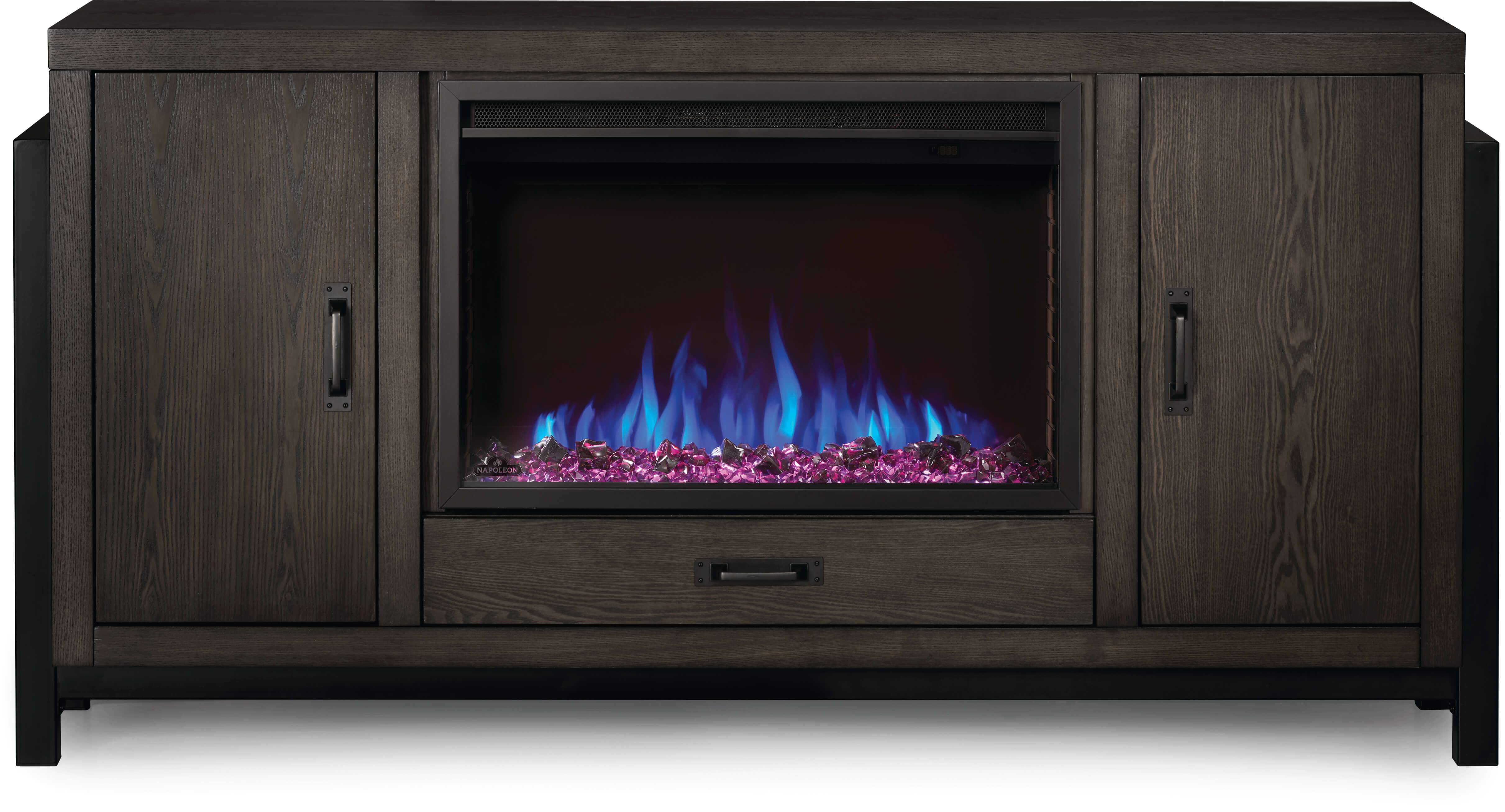 Napoleon Napoleon The Franklin Electric Fireplace Mantel Package NEFP30-3020RK Electric NEFP30-3020RK Electric Fireplace Media Console Package 629169080786