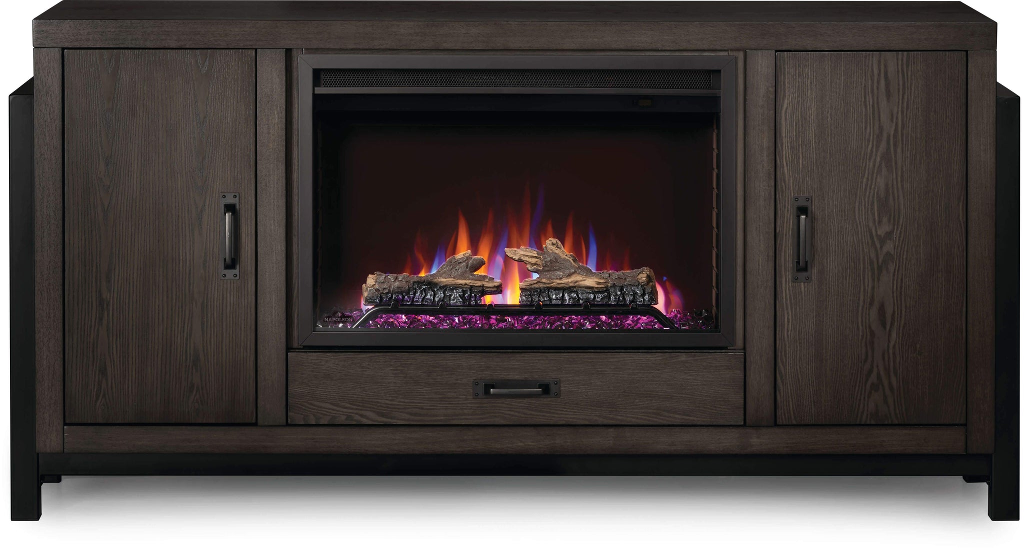 Napoleon Napoleon The Franklin Electric Fireplace Mantel Package NEFP30-3020RK Electric NEFP30-3020RK Electric Fireplace Media Console Package 629169080786