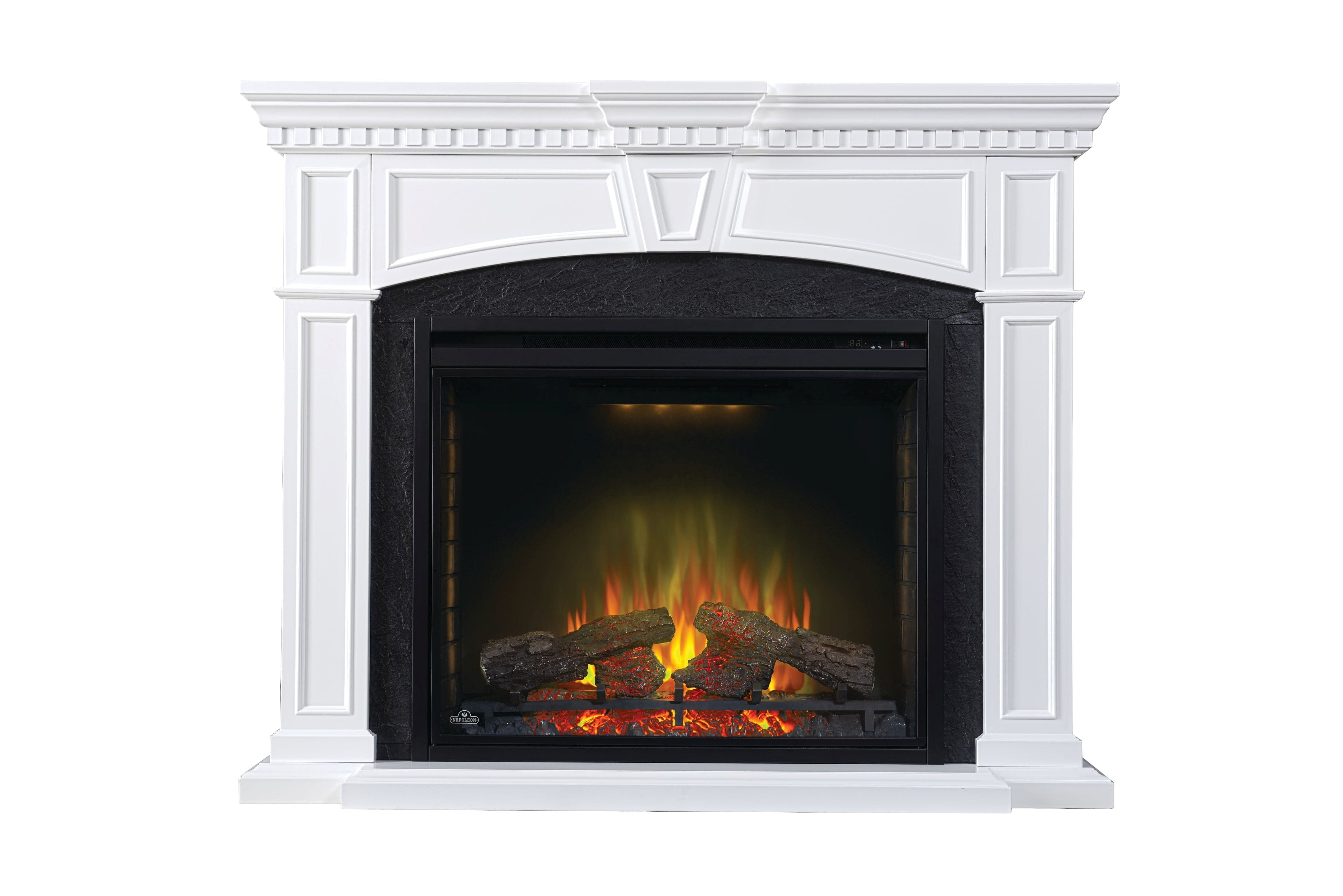 Napoleon Napoleon The Taylor Electric Fireplace Mantel Package NEFP33-0214W Electric NEFP33-0214W Electric Fireplace Mantel Package 629169048021