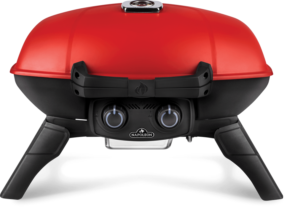 Napoleon Napoleon TravelQ 285 (Red) Portable Propane BBQ with Griddle Red / Propane / Yes TQ285-RD-1-A Portable Gas Grill 629162133922
