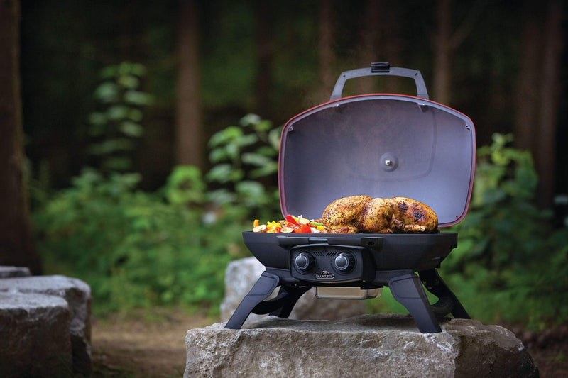 Napoleon Napoleon TravelQ 285 (Red) Portable Propane BBQ with Griddle Red / Propane / Yes TQ285-RD-1-A Portable Gas Grill 629162133922
