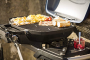 Napoleon Napoleon TravelQ 285X (Red) Portable Propane BBQ with Scissor Cart & Griddle TQ285X-RD-1-A Propane / Red TQ285X-RD-1-A Portable Gas Grill 629162133939