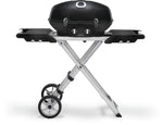 Napoleon TravelQ PRO285X Portable Gas Grill with Scissor Cart, Black