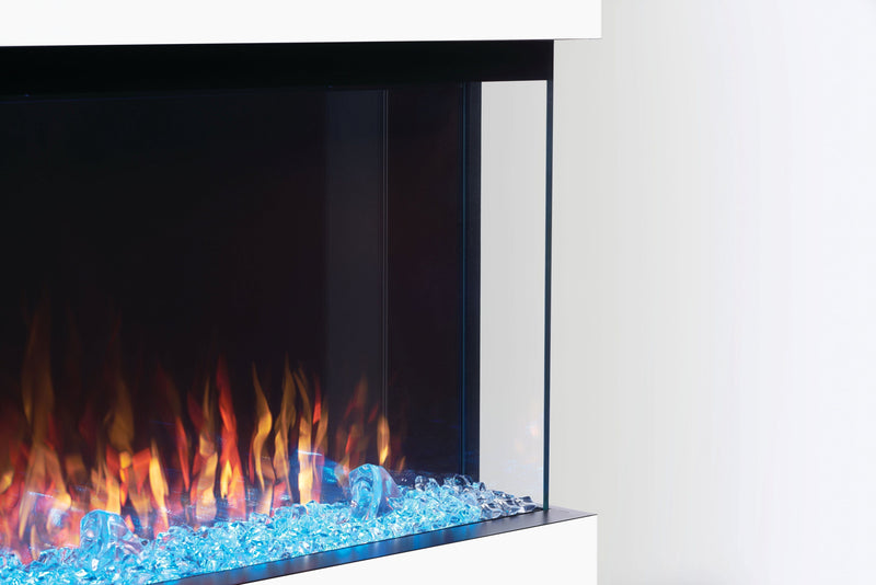 Napoleon Napoleon TRIVISTA Pictura 50" Three-Sided Wall Hanging Electric Fireplace NEFL50H-3SV Canada Electric NEFL50H-3SV Built-In Electric Fireplace 629169085644