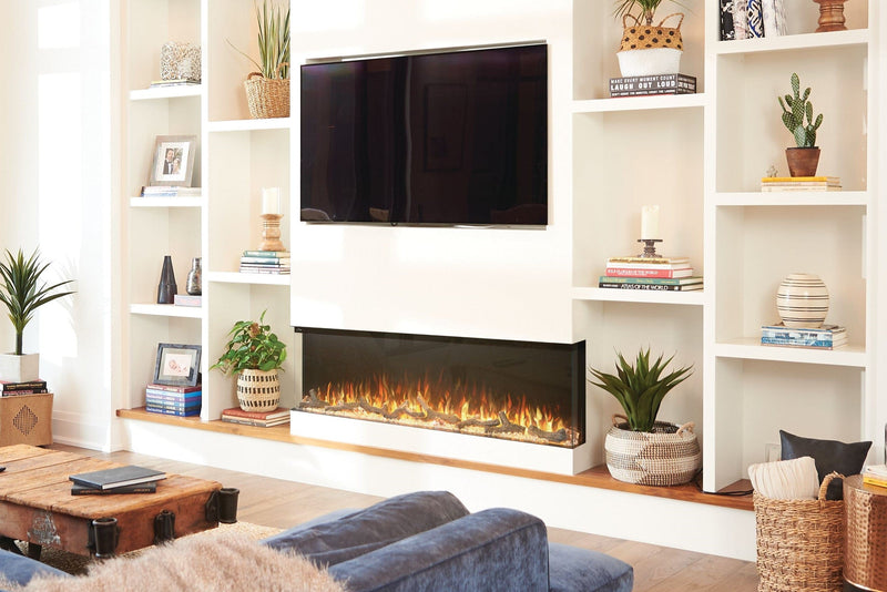 Napoleon Napoleon TRIVISTA Primis 60" Three-Sided Built-In Electric Fireplace NEFB60H-3SV Canada Electric NEFB60H-3SV Built-In Electric Fireplace 629169072637