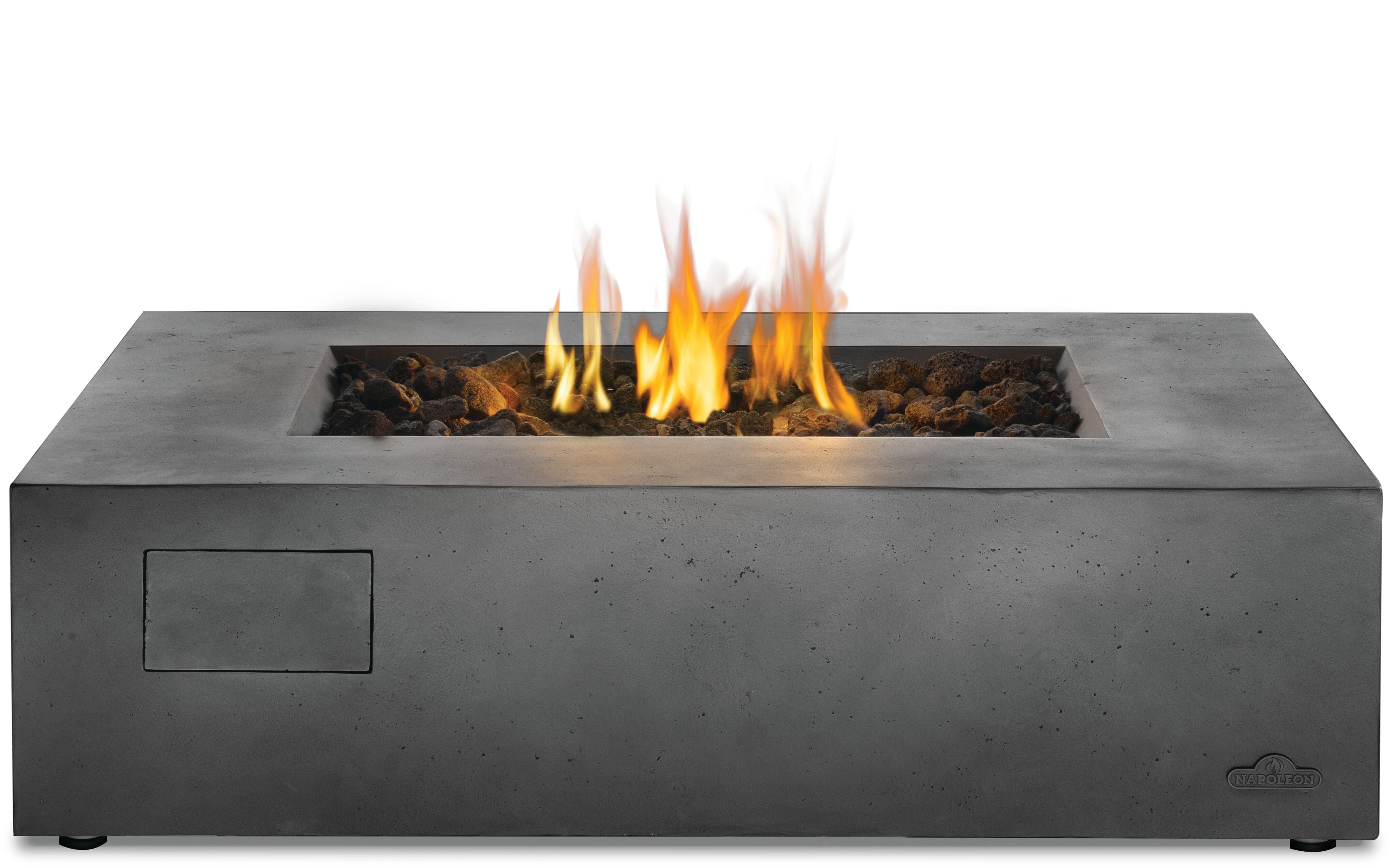 Napoleon Napoleon Uptown Patioflame Table UPTN1-GY Propane / Grey UPTN1-GY Firepit Table Rectangle 629162133755