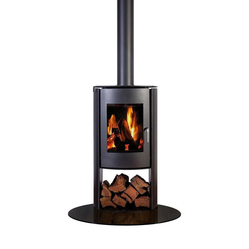 Nectre Nectre N65 EPA Wood Stove Wood / Black GD-N65 Wood Stoves