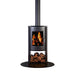 Nectre Nectre N65 EPA Wood Stove Wood / Black GD-N65 Wood Stoves