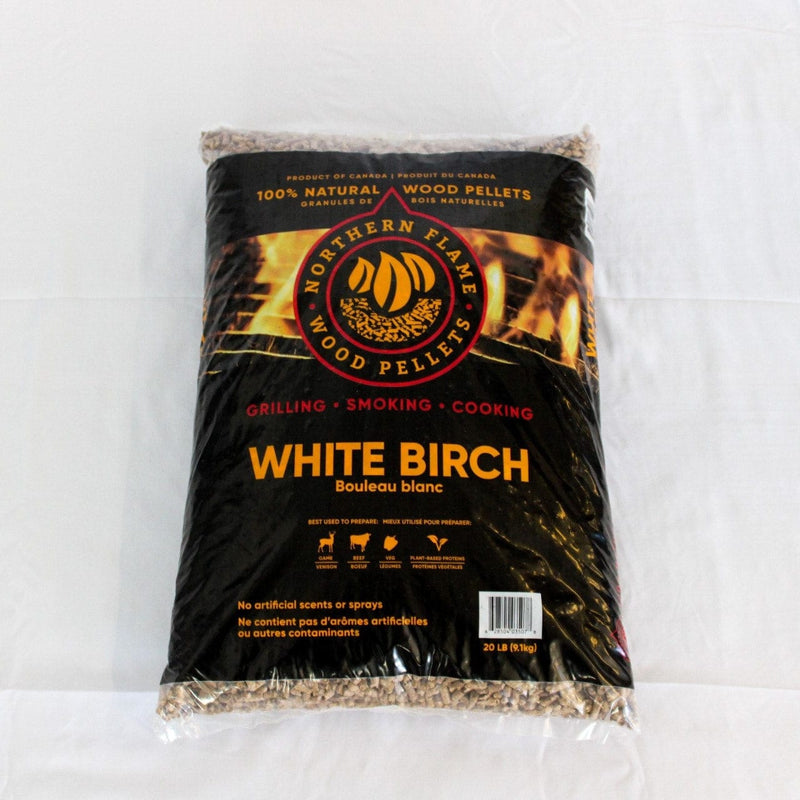 Northern Flame Northern Flame White Birch Wood Pellets (20lb) 628504035078 Accessory Smoker Wood Chip & Chunk 628504035078