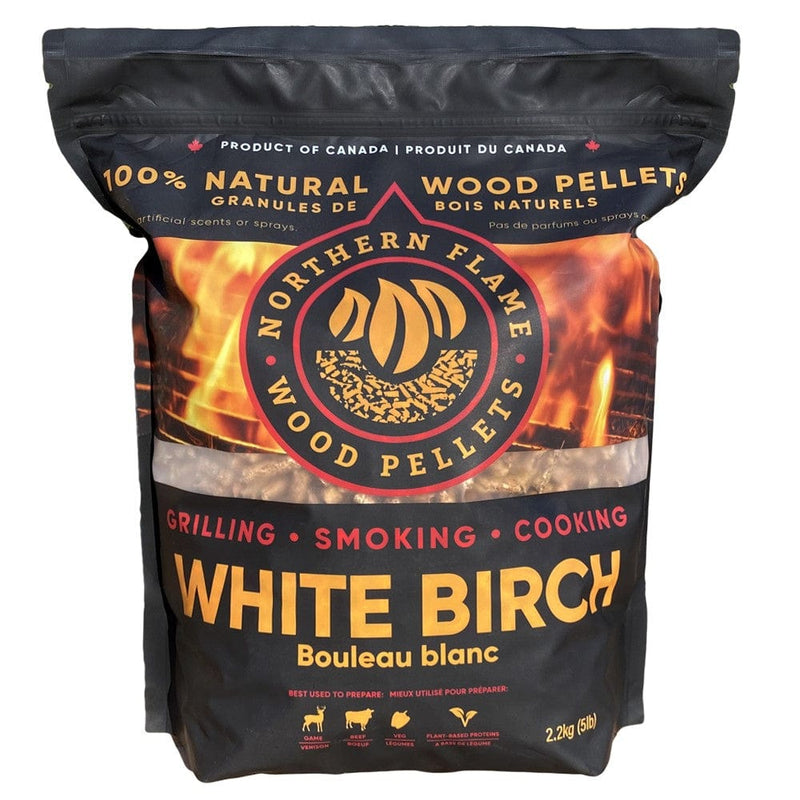 Northern Flame Northern Flame White Birch Wood Pellets (5lb) 628504035139 Accessory Smoker Wood Chip & Chunk 628504035139