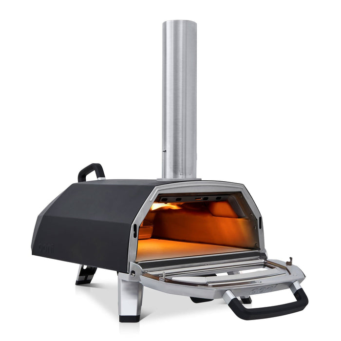 Ooni Ooni Karu 16" Multi-Fuel Portable Pizza Oven Wood, Charcoal & Gas* Propane/Wood/Charcoal / Black UU-P1B900 Countertop Pizza Oven 5060568345451