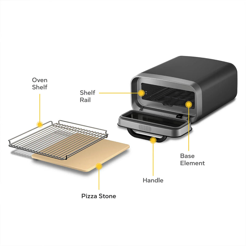 Ooni Ooni Volt 2 Electric Pizza Oven Electric / Charcoal Grey UU-P35A00 Pizza Oven 5060967396573