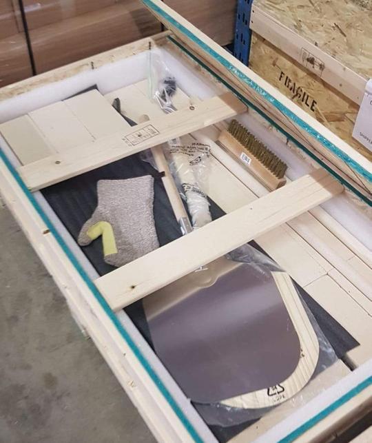Oven Brothers Oven Brothers "BIG BRO" Outdoor Wood Fired Cooking & Pizza Oven BB1001 Wood / Black BB1001 Freestanding Pizza Oven 628678792135