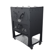 Oven Brothers Oven Brothers "BIG BRO" Outdoor Wood Fired Cooking & Pizza Oven BB1001 Wood / Black BB1001 Freestanding Pizza Oven 628678792135