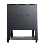 Oven Brothers Oven Brothers "BIG BRO" Outdoor Wood Fired Cooking & Pizza Oven BB1001 Wood / Black BB1001 Freestanding Pizza Oven 628678792135