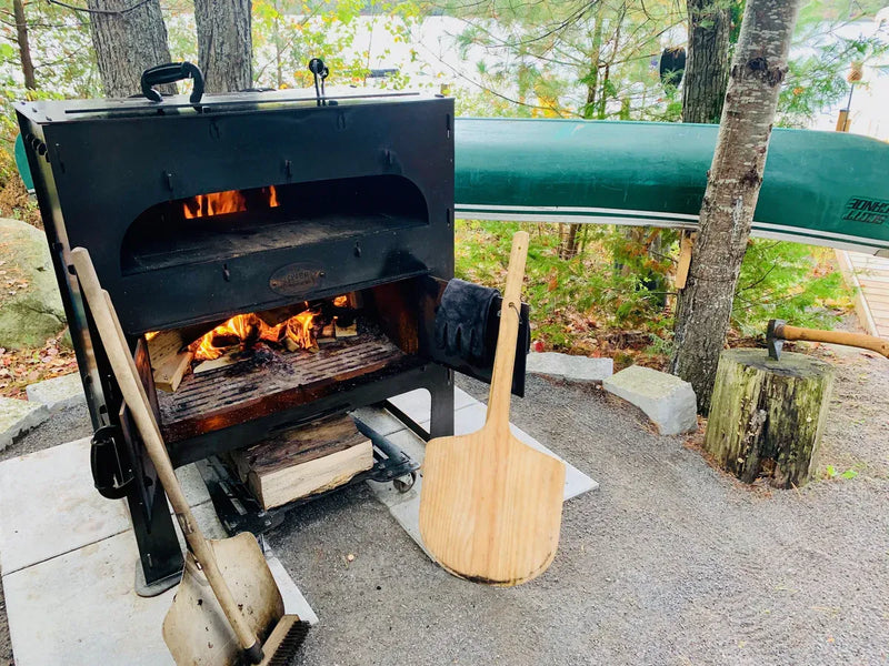 Oven Brothers Oven Brothers BIG BRO Wood Fired Pizza Oven Wood / Black BB1001 Pizza Oven 628678792135