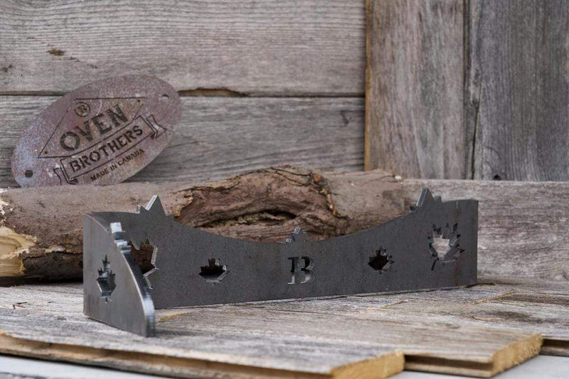 Oven Brothers Oven Brothers Log Holder - Carbon Steel OBLH Accessory Side Shelves & Table 628678792166
