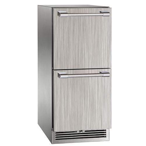 Perlick Perlick 15" Outdoor Refrigerator Drawers / Panel-Ready Solid Door / No HP15RO-4-6 Refrigerators