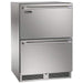 Perlick Perlick 24" Indoor Signature Series Dual Zone Freezer/Refrigerator Drawers Stainless Steel Solid Door / No HP24ZS-4-5 Refrigerator/Freezer Drawers