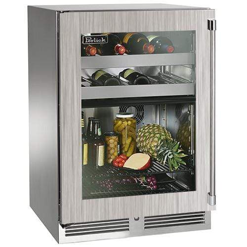 Perlick Perlick 24" Indoor Signature Series Dual Zone Refrigerator/Wine Reserve Dual Zone Refrigerators