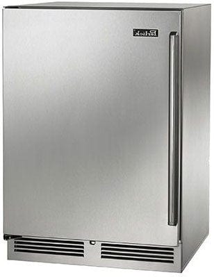 Perlick Perlick 24" Signature Series Outdoor Refrigerator HP24RO-4 Hinge Left / Stainless Steel Solid Door / No HP24RO-4-1L Refrigerators