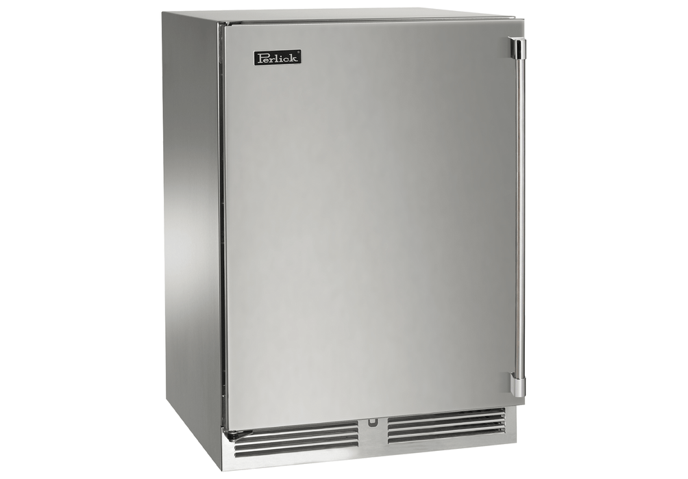 Perlick Perlick Outdoor Freezer - Stainless Steel Door 24" (Left Hinge) HP24FO-3-1L Outdoor Kitchen Refrigeration