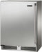 Perlick Perlick Signature Series Shallow Depth Ada Marine Grade Refrigerator Left / Stainless Steel Solid Door / No HH24RM-4-1L Refrigerators