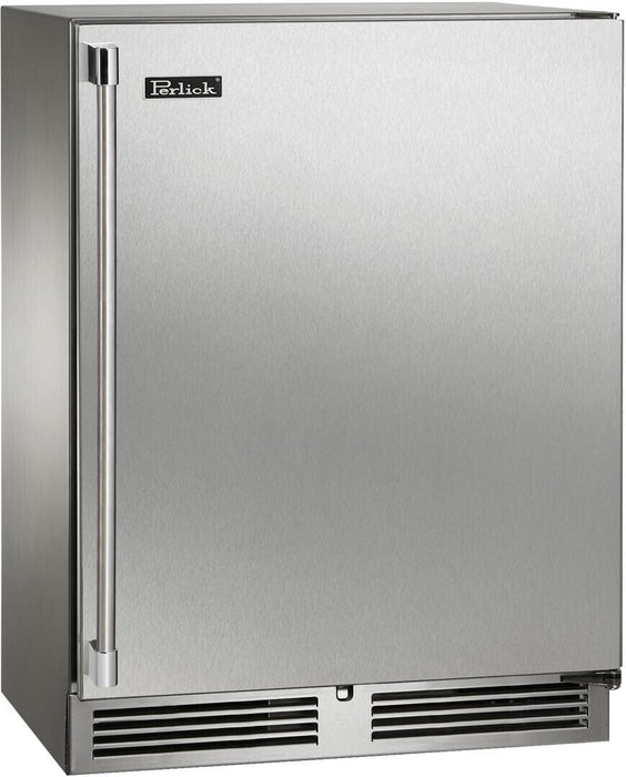 Perlick Perlick Signature Series Shallow Depth Ada Marine Grade Wine Reserve Right / Stainless Steel Solid Door / No HH24WM-4-1R Refrigerators