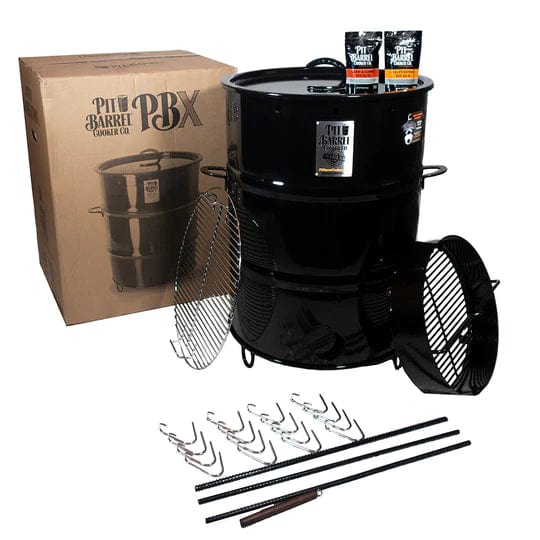 Pit Barrel Pit Barrel Cooker X 22.5" Std Package PBX1001 Charcoal / Black PBX1001 Freestanding Charcoal Smoker 810014840925